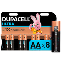 Элемент питания DURACELL Ultra LR6 (АА) 8шт