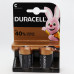 Элемент питания DURACELL Basic LR14 (С) 2шт