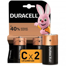 Элемент питания DURACELL Basic LR14 (С) 2шт