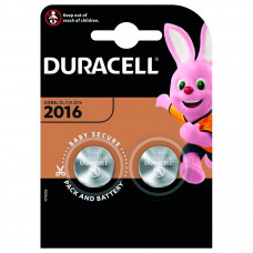 Элемент питания DURACELL 2016 2шт